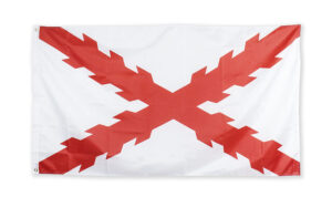 Bandera Cruz de Borgoña 90x150 cms